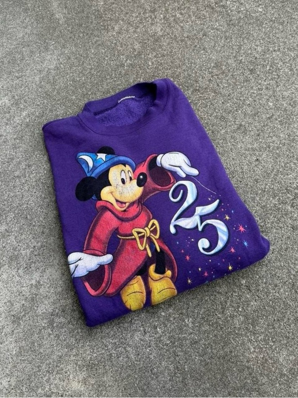 Vintage Mickey Mouse 25th Anniversary Sweatshirt